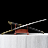 鱼跃龙门苗刀二代裸刀410