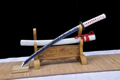 蓝冰忍者武士刀