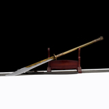 狮王朴刀二代裸刀带皮套230