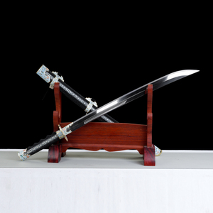 珐琅彩琉璃雁翎刀11100