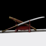 金狮雁翎刀裸刀400