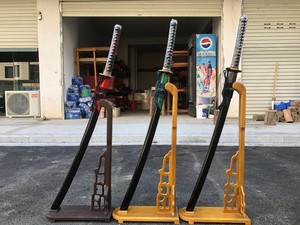 三色鱼皮武士刀